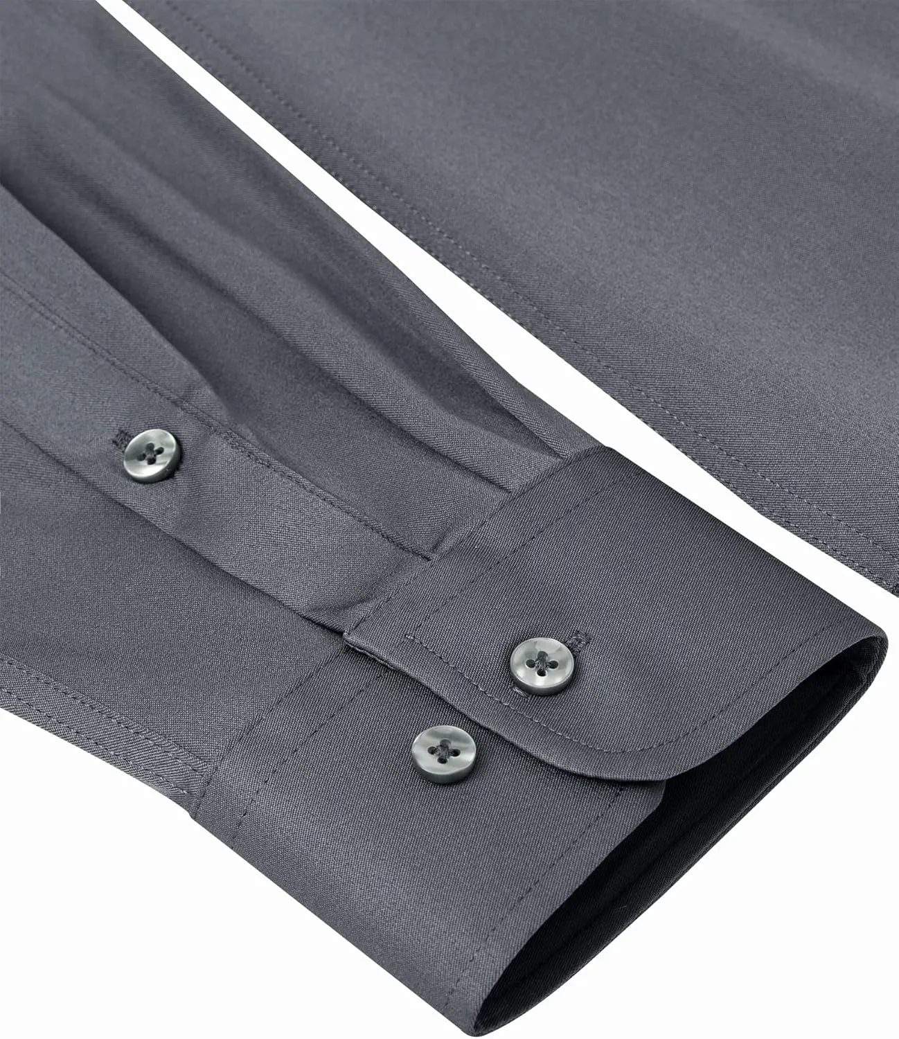 Alimens & Gentle Slim Fit Mens Dress Shirts for Men Button Down Long Sleeve Dress Shirts Wrinkle Free Formal Stain Proof