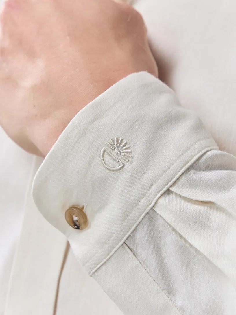 Batch 05 - Mens Off-White Linen Shirt