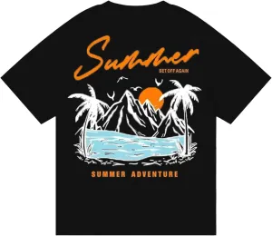 Bealin Mens Graphic Tees Oversized Creative Graffiti Short Sleeve Shirts Summer Casual Rapper Streetwear Y2k Tops Tshirt