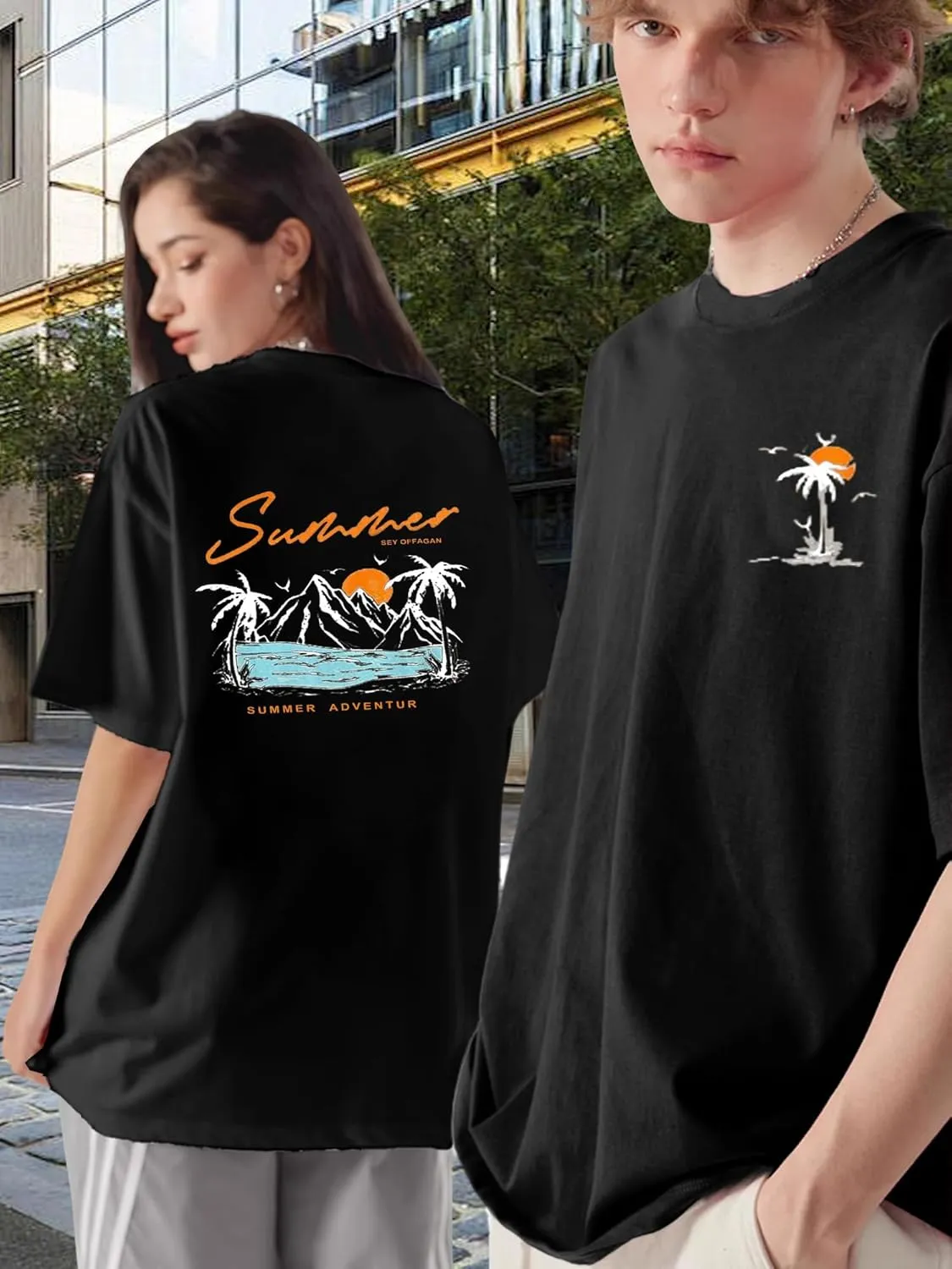 Bealin Mens Graphic Tees Oversized Creative Graffiti Short Sleeve Shirts Summer Casual Rapper Streetwear Y2k Tops Tshirt