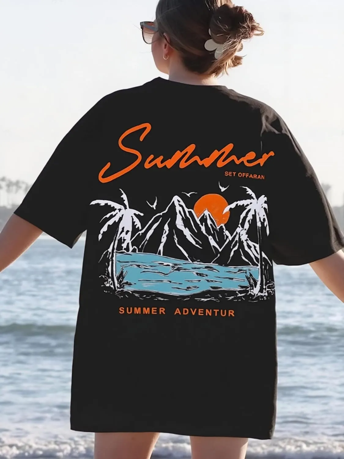 Bealin Mens Graphic Tees Oversized Creative Graffiti Short Sleeve Shirts Summer Casual Rapper Streetwear Y2k Tops Tshirt