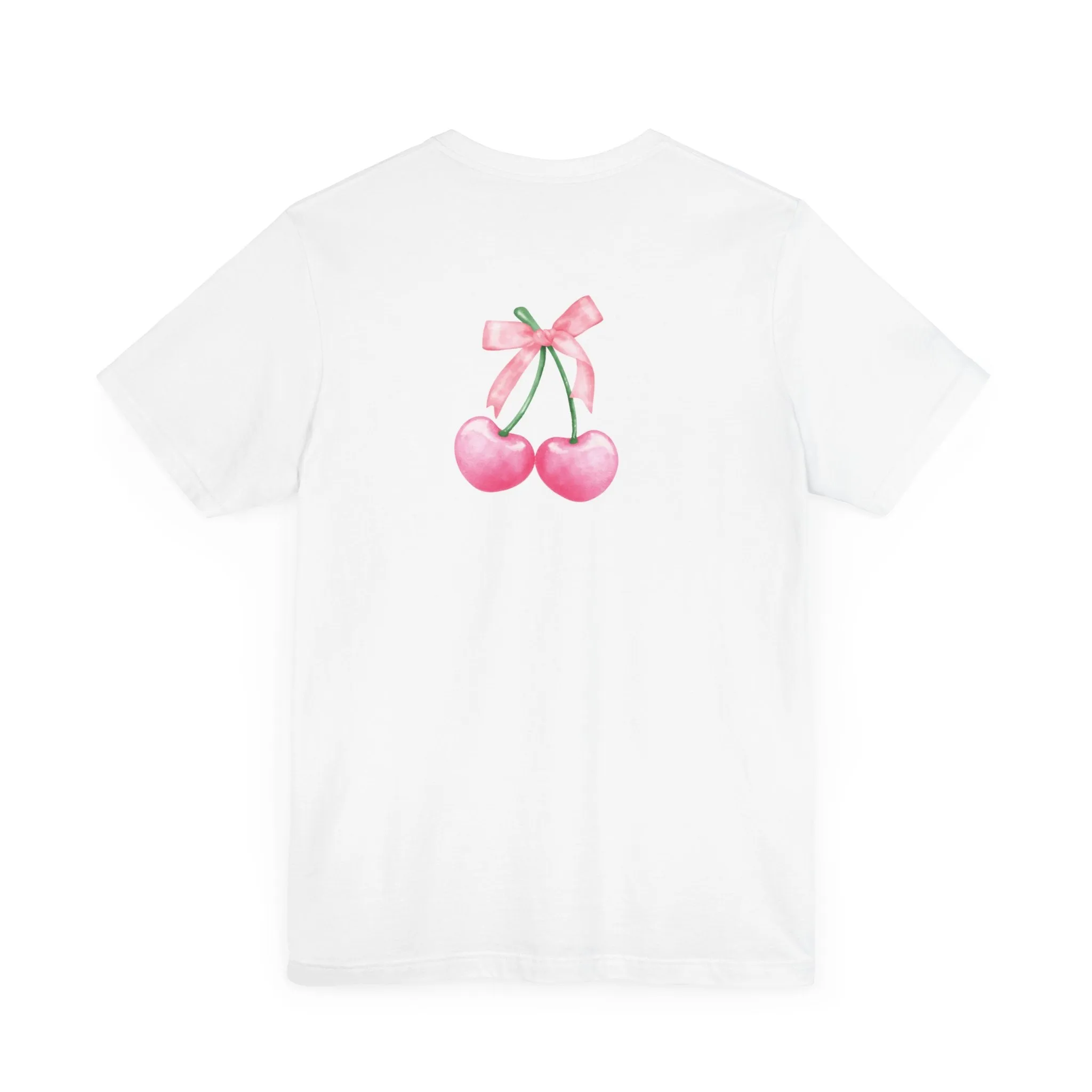 Cherry Bow Short Sleeve Tee
