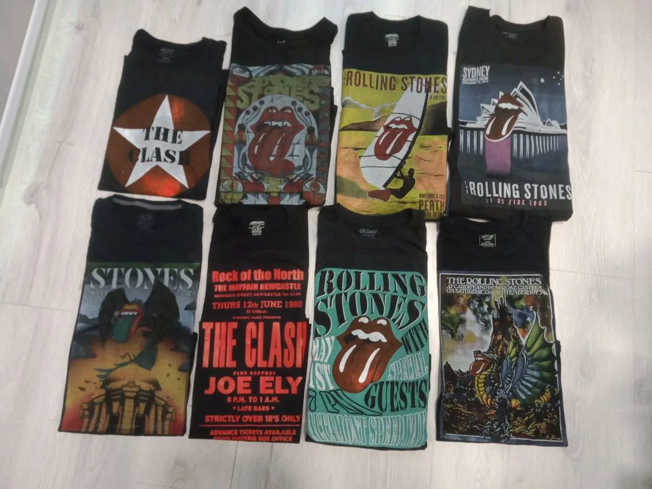 CR 251 - Music Printed Tees Rework - 30 piece
