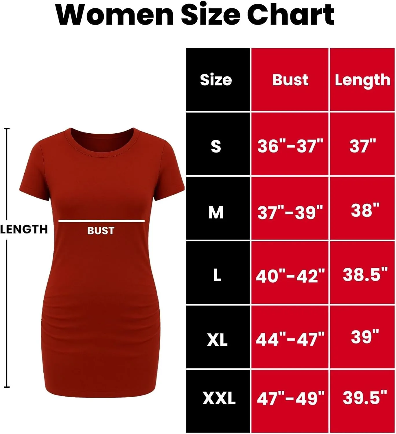 Decrum Women's Maternity Shirts - Pregnancy Maternity Dress Soft and Comfortable for Pregnant Women