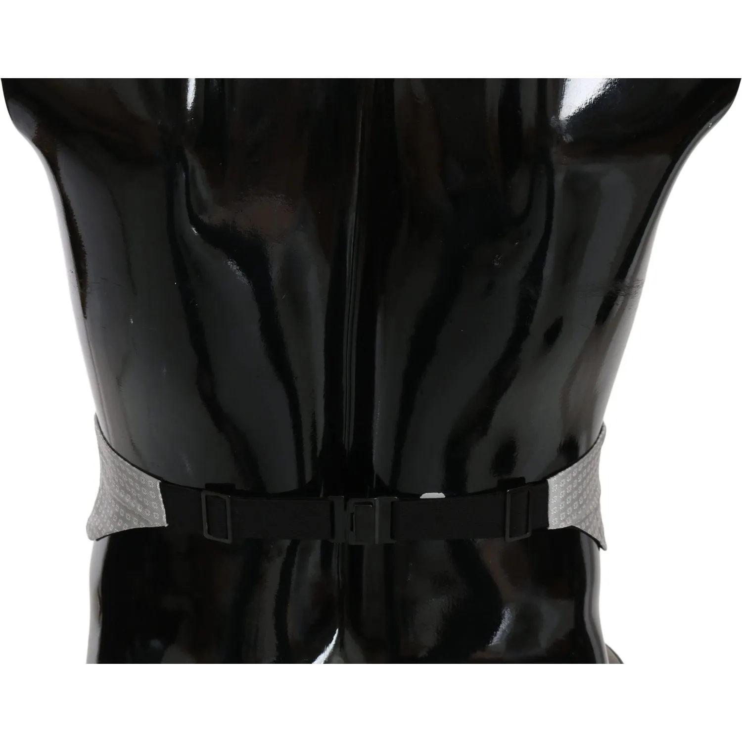 Dolce & Gabbana Elegant Gray Silk Cummerbund