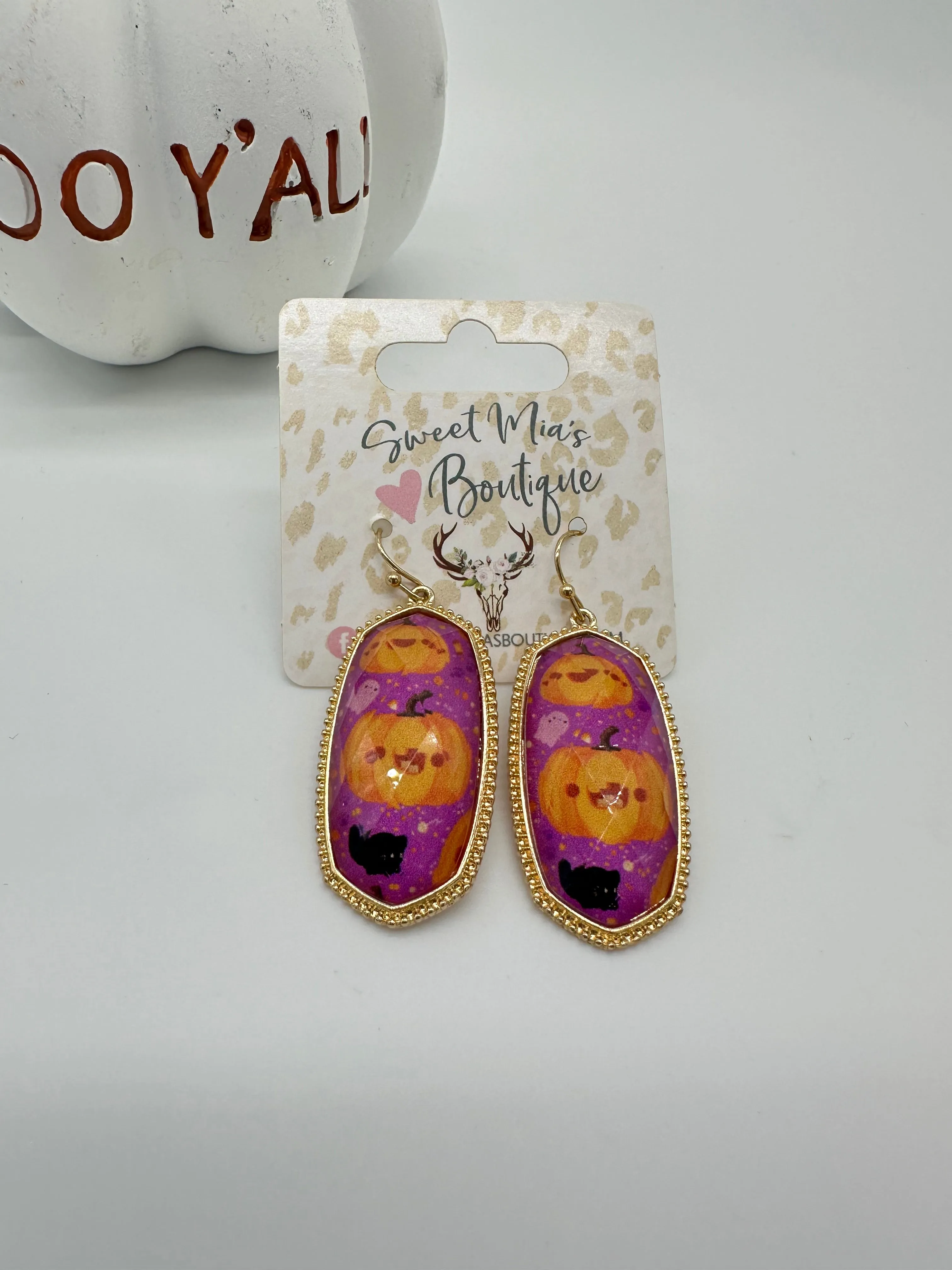 Halloween earrings multiple styles