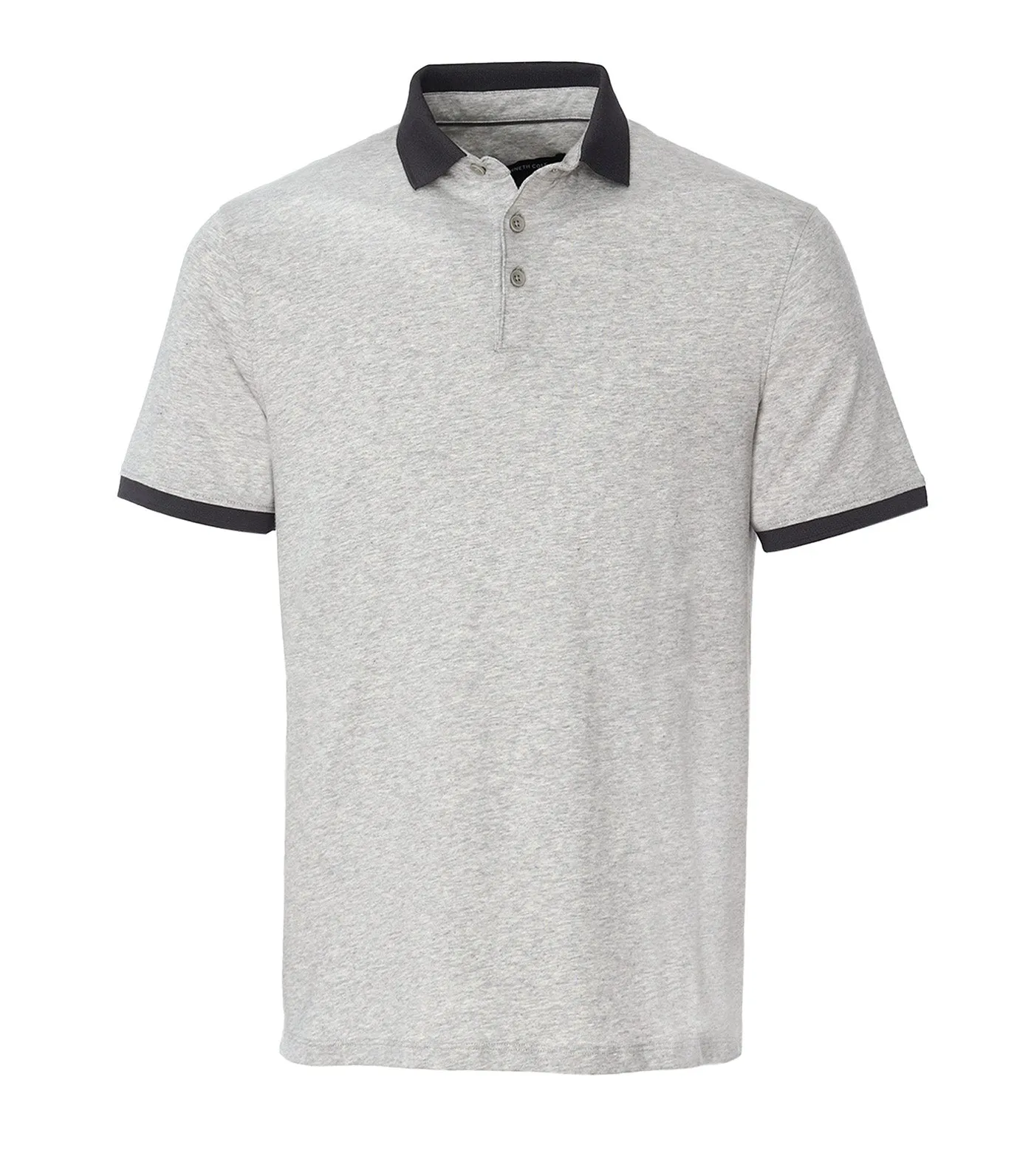 Johnny Collar Polo Heather Gray