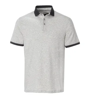 Johnny Collar Polo Heather Gray