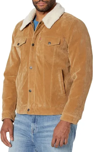 Levi's Men's Faux Leather Classic Trucker Jacket
