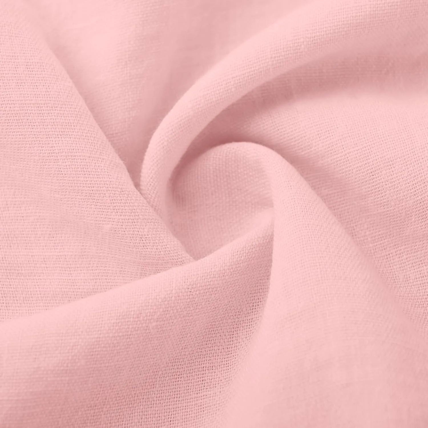 Linen Dresses for Women 2025 Trendy V Neck Front Tie Flowy Maxi Dress Elegant 3/4 Sleeves Solid Color Long Sundress
