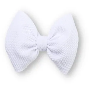 Little Lopers Bow: White (All Styles)