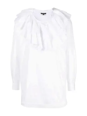 Ruffle Collar Shirt
