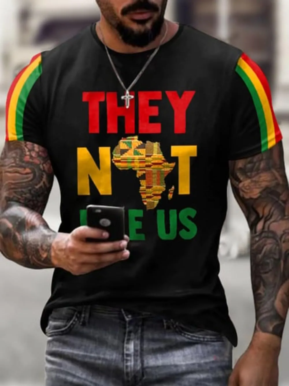 They Not Like Us Shirt Juneteenth Shirts Men African American Freedom 1865 Tee