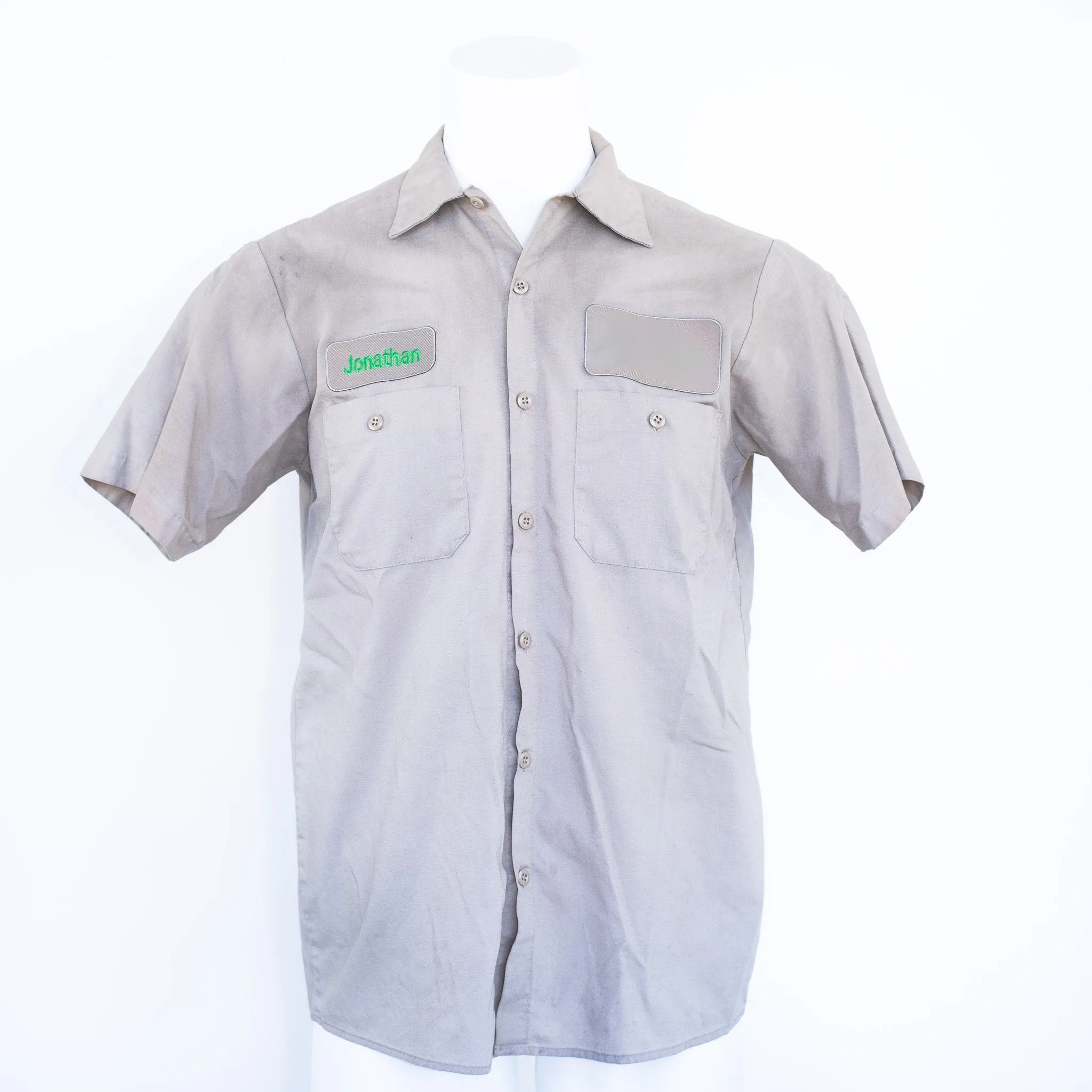 Used B-Grade Standard Solid Color Work Shirt Short Sleeve - Mixed Colors