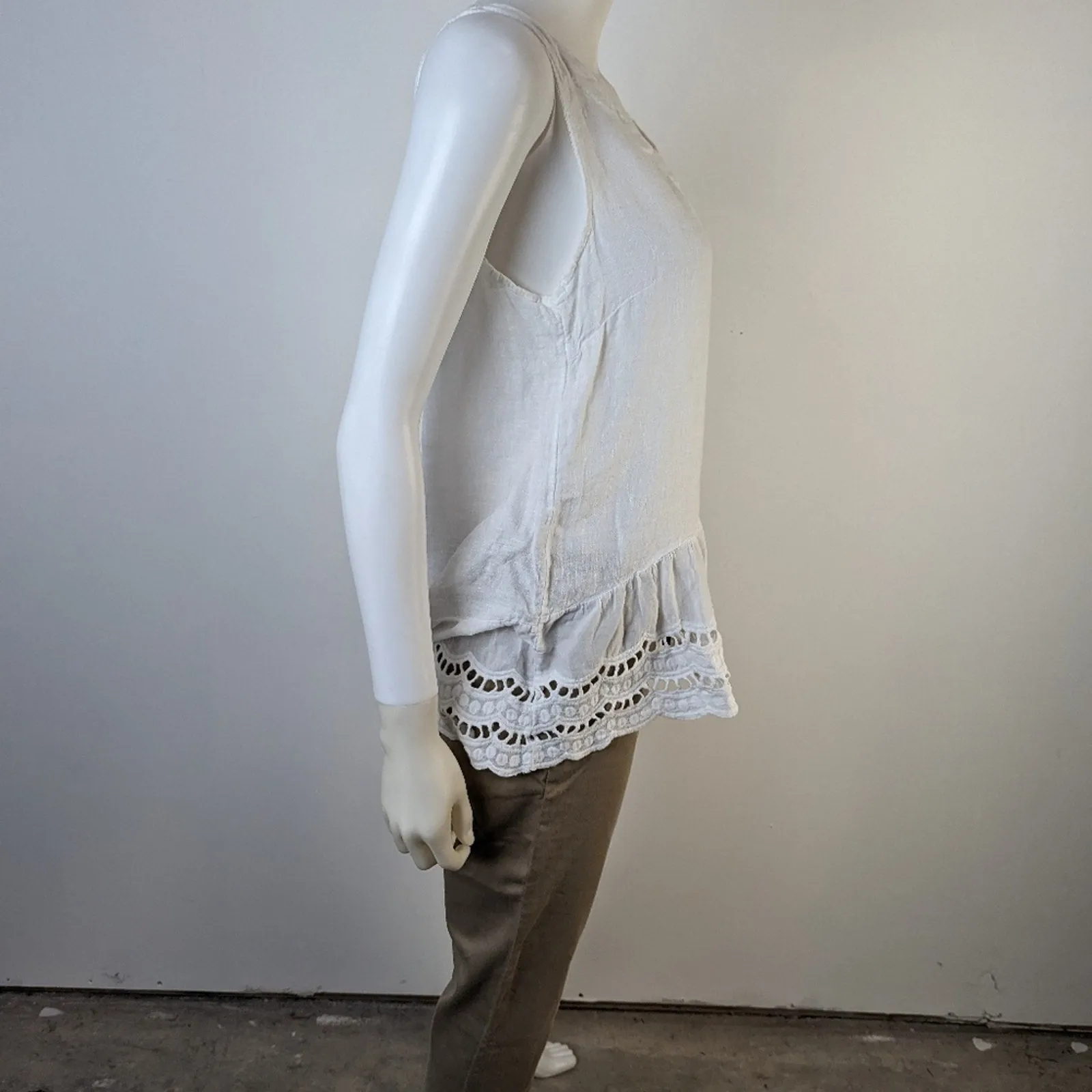 Valentina Naldi Italian Linen Top - Medium